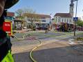 Brand Gebäude in Wörth